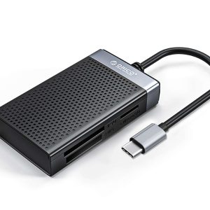 ORICO USB C Card Reader 4 in 1  SD TF CF MS Memory Smart Card Reader Compact Flash Card Adapter 15cm Cable for Laptop, Phone 4-in-1 4 in 1, USB C to TF/SD/CF/CM All Read - USB 3.0 (USB-C),Single Read,4 in 1, USB C to TF/SD/CF/CM