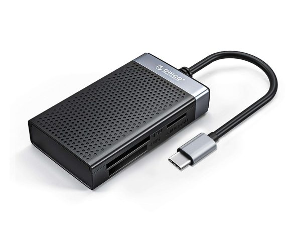 ORICO USB C Card Reader 4 in 1  SD TF CF MS Memory Smart Card Reader Compact Flash Card Adapter 15cm Cable for Laptop, Phone 4-in-1 4 in 1, USB C to TF/SD/CF/CM All Read - USB 3.0 (USB-C),Single Read,4 in 1, USB C to TF/SD/CF/CM