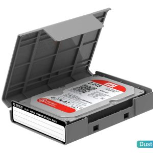 ORICO Hard Disk Drive HDD Protector, 3.5 inch Hard Disk Drive Protective Case/Storage Box  Gray (PHP-35)