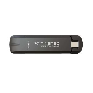 Timetec 256GB Pro Portable USB 3.2 Gen 2 Type-C/Type-A SSD Read Speed 1000MB/s Solid State Drive Stick - 512GB