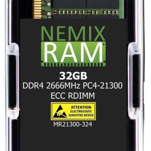 256GB Kit (8 x 32GB) DDR4-2666 PC4-21300 ECC Registered Memory for ASRock Rack EPYCD8-2T Board by NEMIX RAM - 32GB