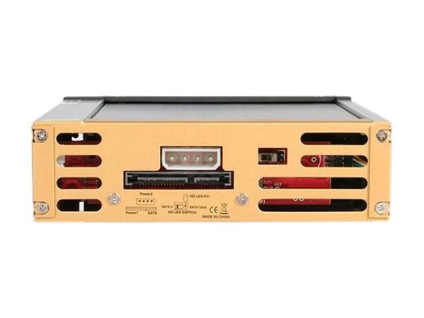 Black Aluminum SATA Drive Drawer
