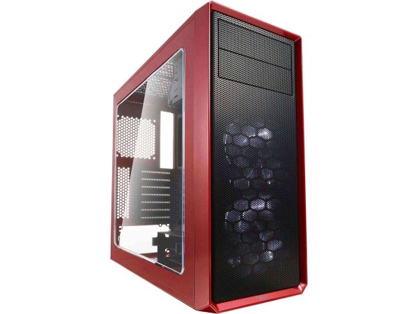 Fractal Design Focus G ATX Mid Tower Black - Red / Mid Tower