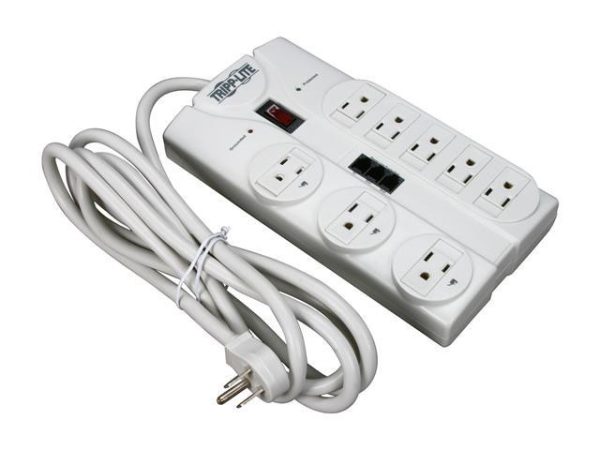 Protect It! Surge Suppressor - Light Gray + TEL