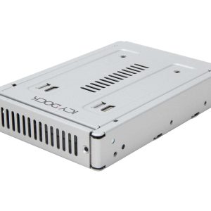 Full Metal Dual Channel 2.5" to 3.5" SAS Hard Drive & SSD Converter
