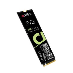 Addlink S93 4TB PCIe 4.0 NVMe SSD M.2 2280 Internal Solid State Drive, Read Speed up to 7400 MB/s, for Gamers and Creators- Dram-Less SLC Cache SSD - 2TB S93 w/o Heatsink