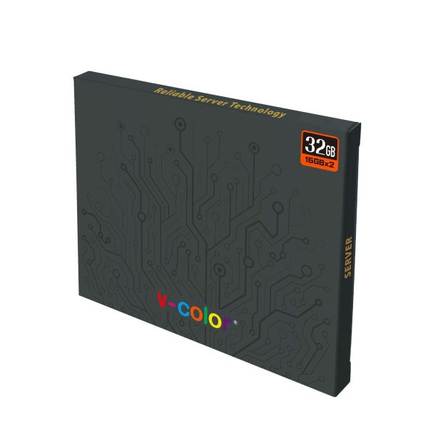 v-color DDR5 32GB (16GBx2) 6000MHz CL32 Overclocking R-DIMM SK hynix Original IC 1Rx8 1.4V ECC Registered DIMM Memory for W790 Workstation (Intel XMP) (TR516G60S832SK)