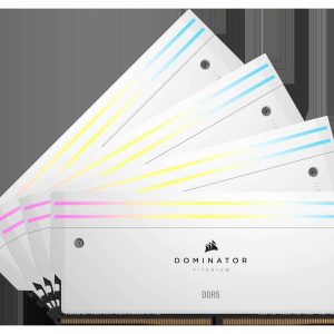 CORSAIR DOMINATOR TITANIUM 32GB (2 x 16GB) DDR5 6000 (PC5 48000) - 64GB (4 x 16GB),DDR5 6000 (PC5 48000),36,White