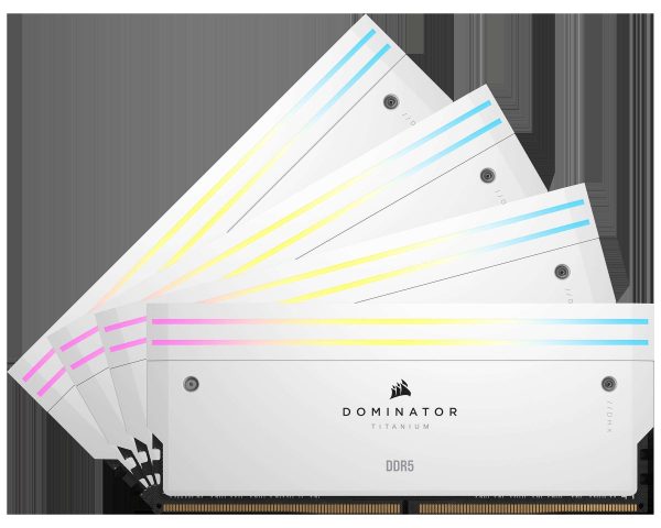 CORSAIR DOMINATOR TITANIUM 32GB (2 x 16GB) DDR5 6000 (PC5 48000) - 64GB (4 x 16GB),DDR5 6000 (PC5 48000),36,White