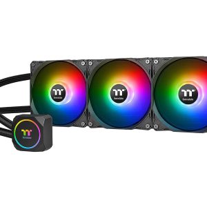 Thermaltake TH ARGB Liquid Cooling System - TH ARGB,3 Fan Slots (120 mm),Black