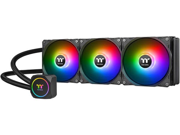 Thermaltake TH ARGB Liquid Cooling System - TH ARGB,3 Fan Slots (120 mm),Black