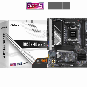ASRock B650M Pro RS WiFi AM5 
 - B650M-HDV/M.2