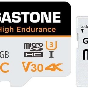 [10x High Endurance] Gigastone Industrial 8GB MLC Micro SD Card, Full HD Video Recording, Security Cam, Dash Cam, Surveillance Compatible 85MB/s, U1 C10, with Adapter [5-Yrs Free Data Recovery] - 16GB,1-Pack