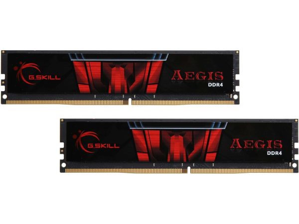 G.SKILL Aegis 32GB (2 x 16GB) DDR4 2666 (PC4 21300) - 32GB (2 x 16GB),DDR4 2400 (PC4 19200),17