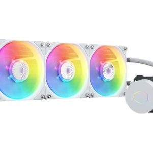 COOLER MASTER MasterLiquid ML240L ARGB V2 Liquid Cooling System - 3 Fan Slots (120 mm),White,MasterLiquid ML360L ARGB V2