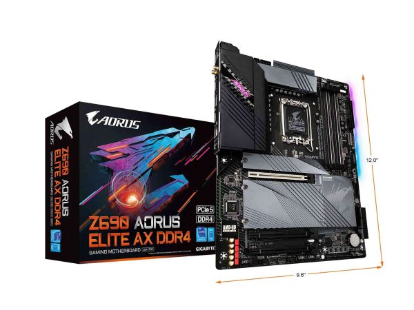 GIGABYTE AORUS Z690 AORUS ELITE AX DDR4 LGA 1700

* Dedicated LGA1700 mounting bracket is required.