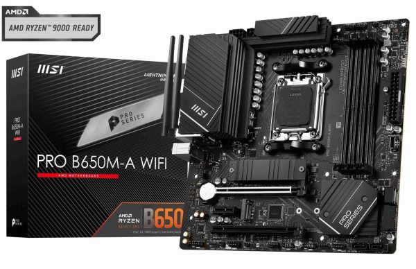 MSI B650 GAMING PLUS WIFI AM5 
 - PRO B650M-A WIFI