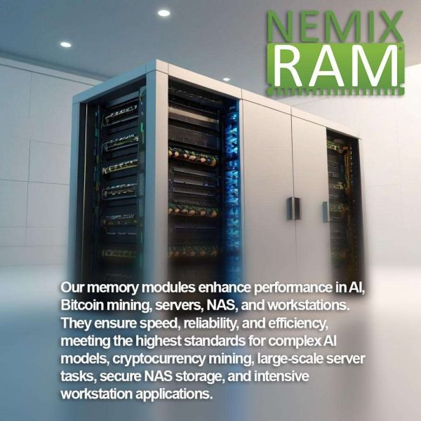 256GB Kit (4 x 64GB) DDR4-3200 PC4-25600 ECC Load Reduced Memory for ASRock Rack ROMED8-2T AMD EPYC Board by NEMIX RAM