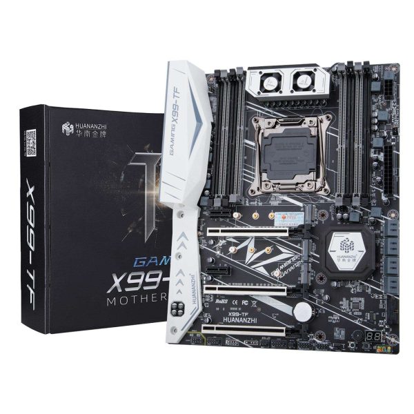 HUANANZHI X99-TF ATX Standard Desktop Motherboard LGA 2011-v3 E5 v3 v4 I7 CPU DDR4 DDR 3 RAM Supports E5 2680V3 2506V3 2678 V3 E5 V3 V4 Xeon CPU Dual M.2 PICE NVMe Socket Support DDR3 or DDR4 USB 3.0