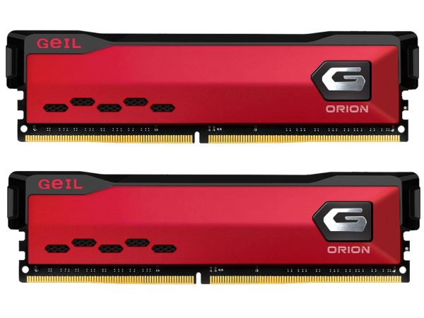 GeIL ORION 16GB (2 x 8GB) DDR4 3600 (PC4 28800) - 16GB (2 x 8GB),Red