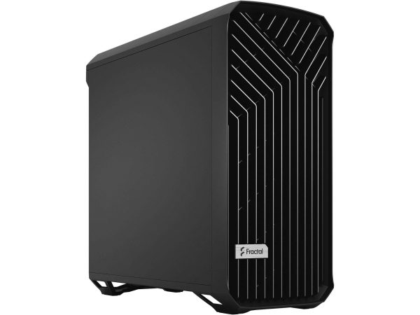 Fractal Design Torrent ATX Mid Tower Black - Black / Steel Panel / Non RGB