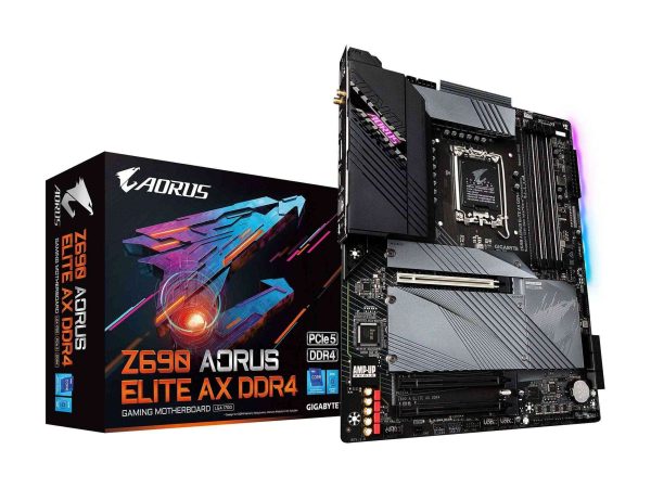 GIGABYTE AORUS Z690 AORUS ELITE AX DDR4 LGA 1700

* Dedicated LGA1700 mounting bracket is required.