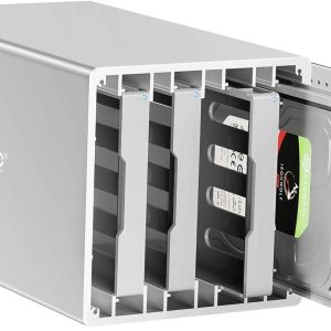 ORICO 2 Bay Hard Drive Enclosure 3.5inch Type-C to SATA Aluminum Alloy External HDD/SSD Storage Drive Enclosure Screw Installation Data Safe Protection for Enterprise Backup Up to 40TB - WS200C3 - USB 3.0,Without RAID,4 Bay WS400U3