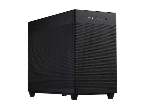 ASUS AP201 Type-C Airflow-focused Micro-ATX,Mini-ITX Computer Case, Support 360/280 Liquid Cooling - Black