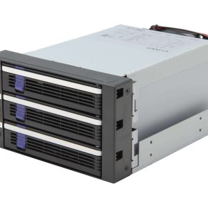 FatCage MB155SP-B 5x3.5" in 3x5.25" Hot Swap SATA HDD Cage - 3 Bay