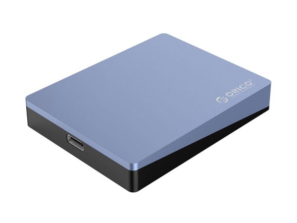 ORICO 240GB Portable SATA SSD External Solid State Drive with 3D NAND FLASH, Type C USB 3.1 Gen-2 Cable (10Gb/s), C to A cable (540MB/s) High-speed Portable SATA SSD - 120GB,Blue