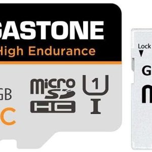 [10x High Endurance] Gigastone Industrial 8GB MLC Micro SD Card, Full HD Video Recording, Security Cam, Dash Cam, Surveillance Compatible 85MB/s, U1 C10, with Adapter [5-Yrs Free Data Recovery] - 8GB,1-Pack