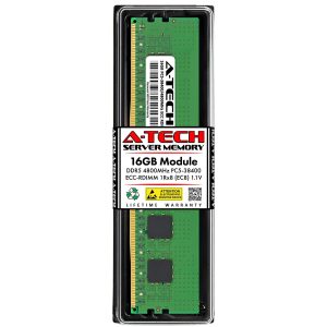 128GB (4x32GB) RAM for Dell PowerEdge T560, R660, R660xs, R6615, R6625, R760, R760xa, R760xd2, R760xs, R7615, R7625, R860, R960 | DDR5 4800MHz EC8 RDIMM PC5-38400 2Rx8 ECC Registered Server Memory Kit - 16GB
