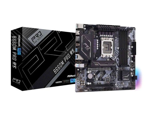 ASRock B660M PRO RS LGA 1700

* Dedicated LGA1700 mounting bracket is required.