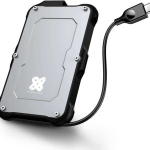 Titanium One Portable External SSD  2TB USB 3.2 Gen 2 IP66 Water/Dust/Shock Proof for PC Laptop Mac Android Game Console