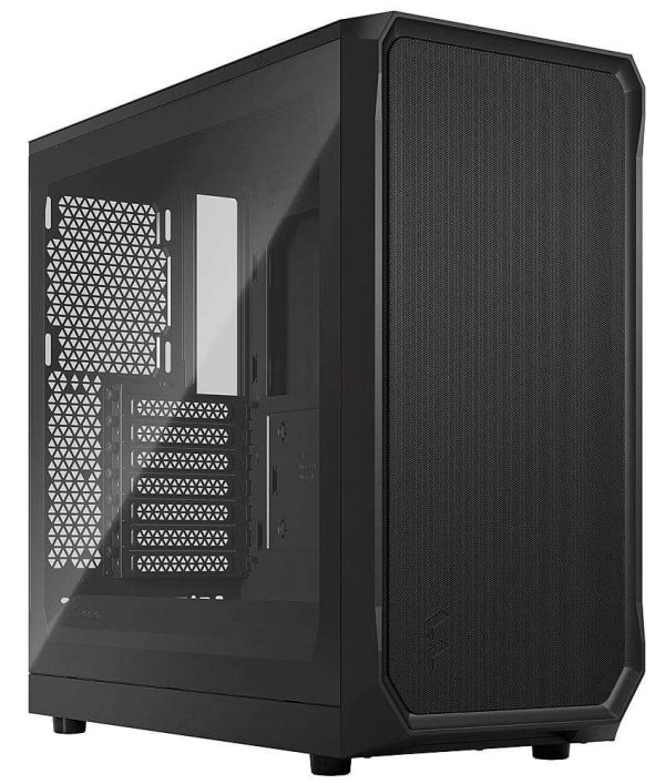 Fractal Design Focus 2 ATX Mid Tower White - Black Clear