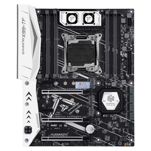 HUANANZHI X99-TF ATX Standard Desktop Motherboard LGA 2011-v3 E5 v3 v4 I7 CPU DDR4 DDR 3 RAM Supports E5 2680V3 2506V3 2678 V3 E5 V3 V4 Xeon CPU Dual M.2 PICE NVMe Socket Support DDR3 or DDR4 USB 3.0