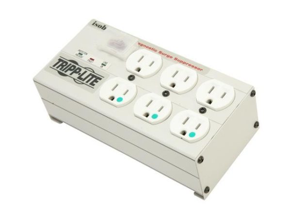 Surge Protector with Right-Angle Hospital-Grade Plug and Receptacles - 15 ft.