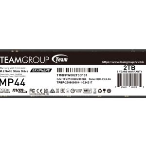 Team Group MP44 M.2 2280 4TB - 2TB