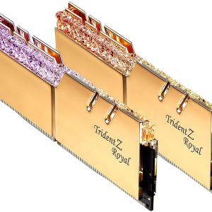 G.SKILL Trident Z Royal Series 32GB (2 x 16GB) DDR4 3200 (PC4 25600) - 16GB (2 x 8GB),DDR4 3000 (PC4 24000),16,Gold