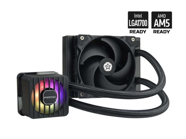 Enermax LIQMAXFLO SR 360 ARGB Liquid Cooling System - 1 Fan Slot (120 mm)