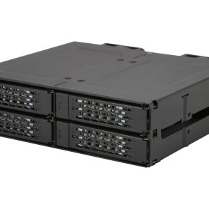 4x 2.5" SSD/HD in 1x 5.25" Bay SATA Hot-Swap Backplane Cage - ToughArmors NVMe 4BAY