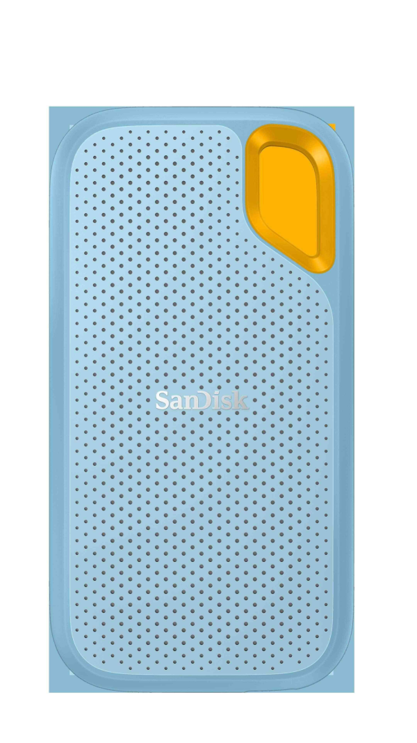External Solid State Drive - 1TB,Sky Blue