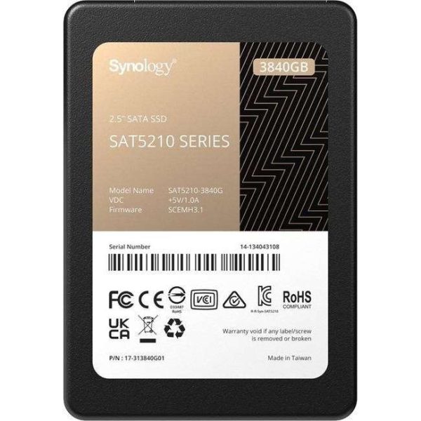 Synology 2.5" 3.84TB - 3.84TB