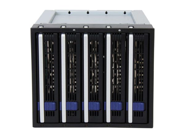 FatCage MB155SP-B 5x3.5" in 3x5.25" Hot Swap SATA HDD Cage
