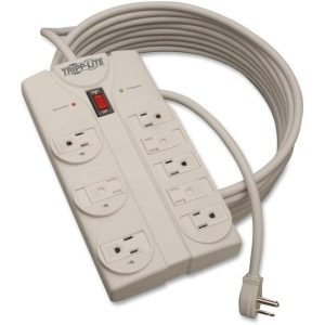 Protect It! Surge Suppressor - Light Gray with 25 Feet Cord
