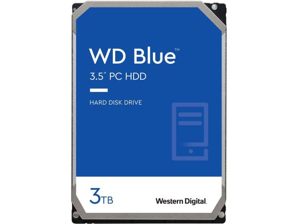 WD Blue WD60EZAX 6TB Hard Drive - SATA (SATA/600) - 3.5" Drive - Internal - 3TB 256MB Cache