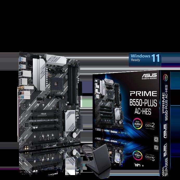 ASUS ROG STRIX B550-F GAMING WIFI II AM4 
 - PRIME B550-PLUS AC-HES