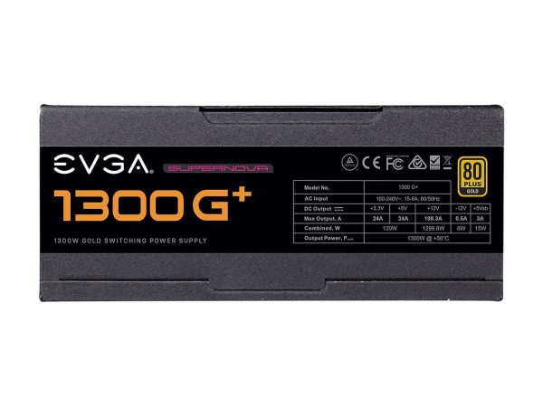 EVGA SuperNOVA 1300 G+ 1300 W Full Modular 80 PLUS GOLD Certified