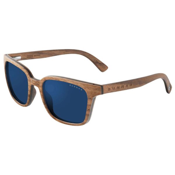 GUNNAR GROOT MARVEL EDITION Sunglasses Walnut Frame (Sun Lens) 90% Blue Light & 100% UV Protection, GRT-11411