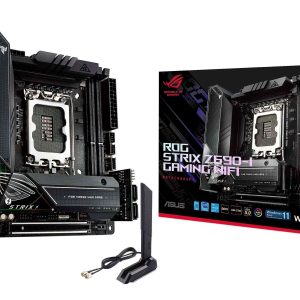 ASUS ROG STRIX Z690-I GAMING WIFI LGA 1700

* Designed with dual mounting holes compatible with both Intel LGA1700 and LGA1200 cooling brackets.